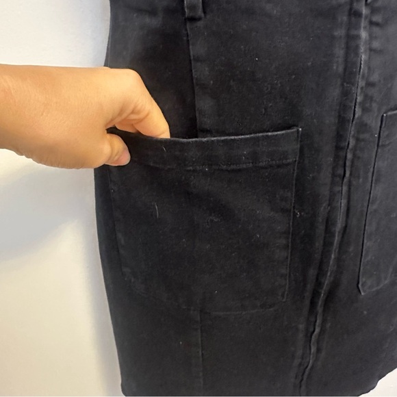 Blue Blush Black Sleeveless Mini Dress - Picture 6 of 8